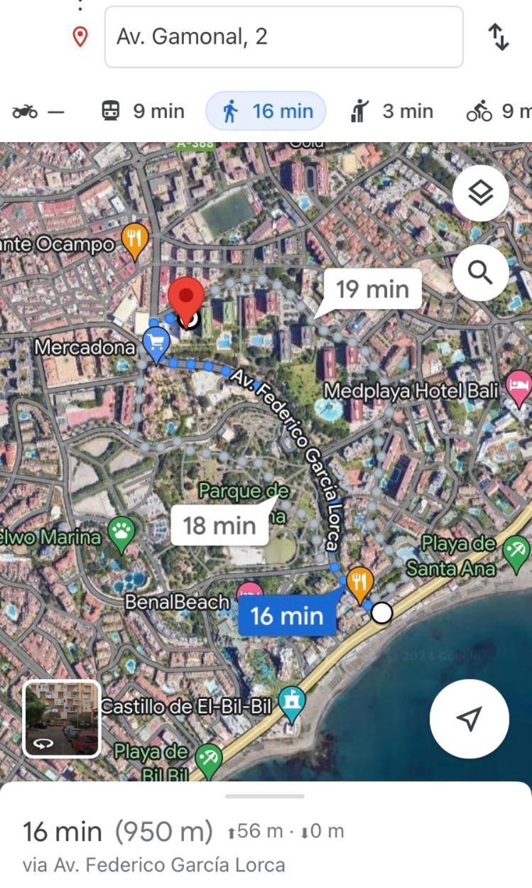 Vista A La Playa, Cerca Del Centro Con Piscina Apartman Benalmádena Kültér fotó